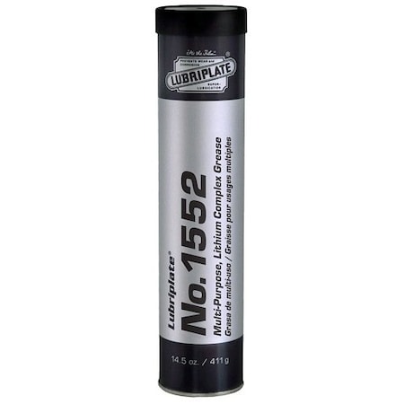 Lubriplate Lithium Complex Grease, Auto Marine, Cartridge, Solid 1552 14.5OZ CART ; L0166-098